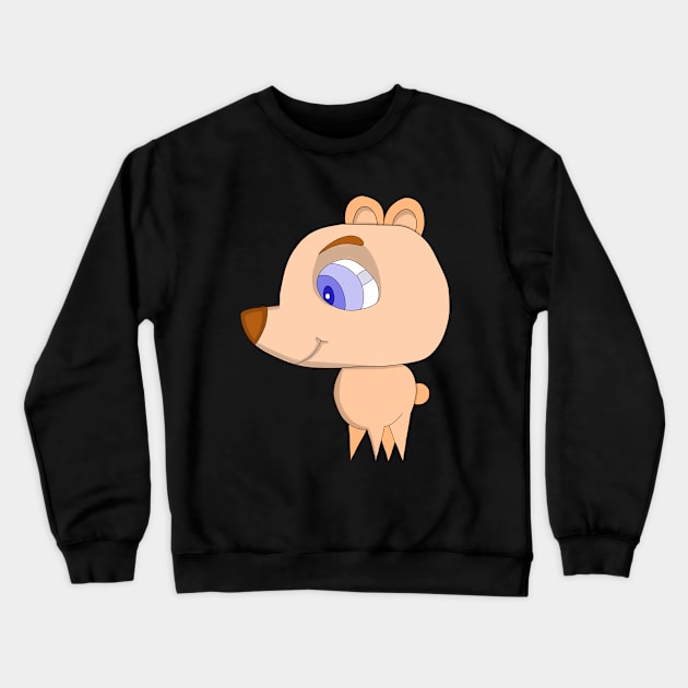 Lovely Bear Crewneck Sweatshirt by DiegoCarvalho